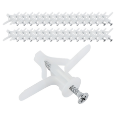 小型空心錨栓 50個+ 螺絲 50個, 2套
