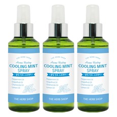 THE HERB SHOP 清涼薄荷噴霧, 150ml, 3個