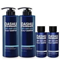 DASHU 黃金草本強健髮根護理洗髮精 500ml 2瓶+50ml 2瓶, 1組