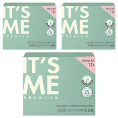 IT'S ME 優質衛生棉, M(25cm), 3盒, 12片