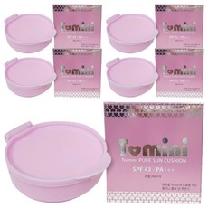 Tomini 純淨防曬氣墊粉餅補充蕊 SPF43 PA+++, 5個