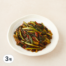 해담촌 전통식품 인증 열무김치, 1kg, 3개