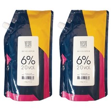 예스잇 6% 헤어컬러 산화제, 2개