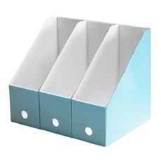 Green Hug牛皮紙文件檔案整理架, 藍色, 3個