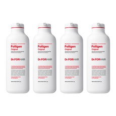 Dr.FORHAIR Folligen Original頭皮護理健髮洗髮精, 500ml, 4瓶