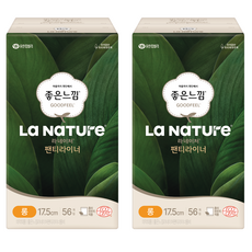 라네이처 팬티라이너, 롱, 56개입, 2개