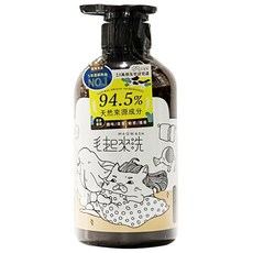 MAOUP 毛起來 草本養護 柔順不打結神奇護毛乳 汪喵通用, 500ml, 1瓶