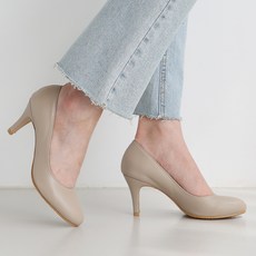 dangolunni 女性Tatiana圓頭基本款正裝跟鞋 7cm