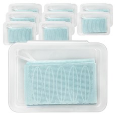 다크니스 긴형 포켓 단면 쌍꺼풀 테이프 240p, 투명, 9개