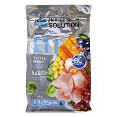 Holistic Recipe SOLUTION 耐吉斯 熟齡貓用 E11 優腎火雞餐 無穀低磷配方乾飼料, 2.04kg, 火雞, 1袋