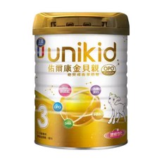 unikid 佑爾康金貝親 OPO Premium 幼兒成長羊奶配方奶粉 適用1-3歲幼兒, 800g, 1罐