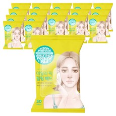 [비건뷰티] 아리얼 데일리 픽 각질 필링패드, 30개입, 18개