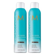모로칸 드라이샴푸 다크톤, 205ml, 2개