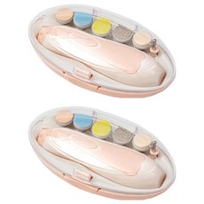 紅豆新生兒指甲修剪器, 粉色, 2個