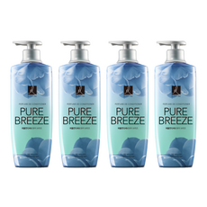 엘라스틴 퍼퓸 드 컨디셔너 퓨어 브리즈 로즈 앤 피오니향, 600ml, 4개