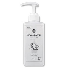 SIWOL DARAE 椰子廚房洗潔精, 1個, 500ml