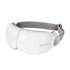MUNICHI 沐尼黑 MR.EYECARE 眼部按摩器 空氣波按摩 熱敷 模式可調 無線 白色