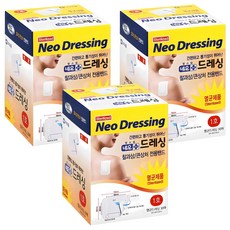 네오 드레싱 전용 밴드 대용량 화이트 30p, 3개