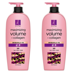 엘라스틴 마린콜라겐 탱글볼륨 샴푸, 680ml, 2개