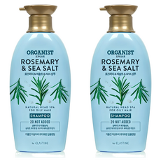 오가니스트 로즈마리 앤 씨솔트 딥클렌징 샴푸, 500ml, 2개