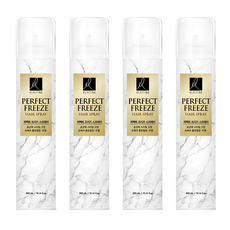 엘라스틴 퍼펙트 프리즈 헤어스프레이 플로럴, 300ml, 4개