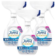 febreze 風倍清 PREMIUM 速乾織物除菌消臭噴霧 無香料 含酒精成分, 320ml, 3瓶