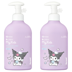 그린핑거 마이키즈 프레쉬 산리오 쿠로미 키즈 바디워시 그린향, 320ml, 2개