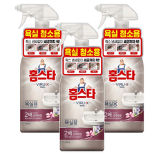 홈스타 바이럭스 세정제 욕실용, 750ml, 3개