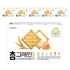 CROWN 皇冠 魅力蜂蜜奶油夾心小麥餅乾, 192g, 6盒