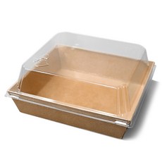 제이팩토리 일회용 샐러드 샌드위치 포장용기, 1개입, 10개