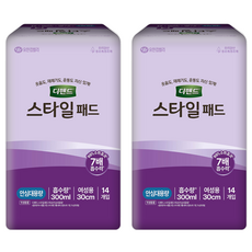 Depend 利清爽 女性用時尚護墊, 14入, 2個, 大型