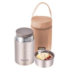 TAFUCO 直筒不鏽鋼保溫飯盒 TGD-450, 混色, 450ml