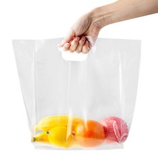 comet 透明素面塑膠PE購物袋, 1個, 100入