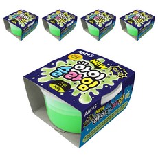 아모스 아이슬라임, 야광그린, 300g, 5개