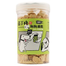 薛丁格 狗狗凍乾 純肉凍乾 100g, 1罐, 雞肉丁