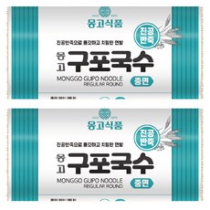 몽고간장 구포국수 진공 중면, 1.4kg, 2개