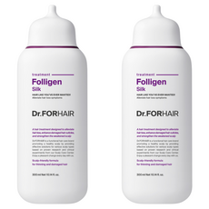 Dr.FORHAIR Folligen柔絲蛋白質護髮素 受損髮適用, 300ml, 2瓶