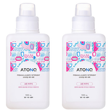 ATONO2 高級洗衣精 Cotton Powder香, 1L, 2瓶