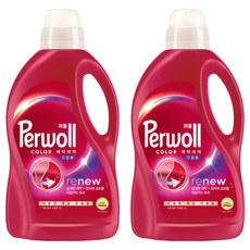 퍼울 컬러 드럼용 액상세제 본품, 2L, 2개