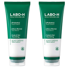 LABO-H 強健髮根益生菌&維他命膠囊護髮素, 2條, 220ml
