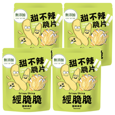 Crispy Ching 經脆脆 甜不辣脆片 醬燒海苔, 45g, 4包