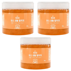 Bas 生活柳橙室內除臭劑 正裝, 397g, 3個