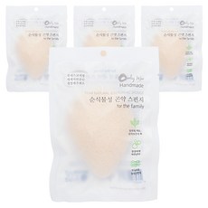 只有濟州乾水滴魔芋海綿, 單色, 4個