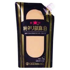 九鬼 星印純胡麻醬 SP白, 1kg, 1包