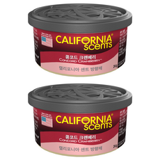캘리포니아센트 방향제, 2개, 콩코드 크랜베리