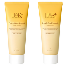 헤어플러스 단백질 본드 앰플 페어 앤 프리지아 퍼퓸 에센스, 2개, 100ml
