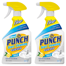 SpeedPUNCH 浴室用清潔劑, 800ml, 2個