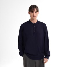 제이에이치스타일 남성용 통기성 줄지않는 뉴 린넨 롤업 긴팔 셔츠 TBCROK002