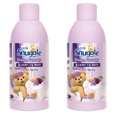 스너글 룸스프레이 드림 판타지 리필, 2개, 150ml