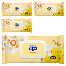 碧珍 烘衣機用經典柔衣香氛紙 黃色含羞草 主商品, 80入, 4個